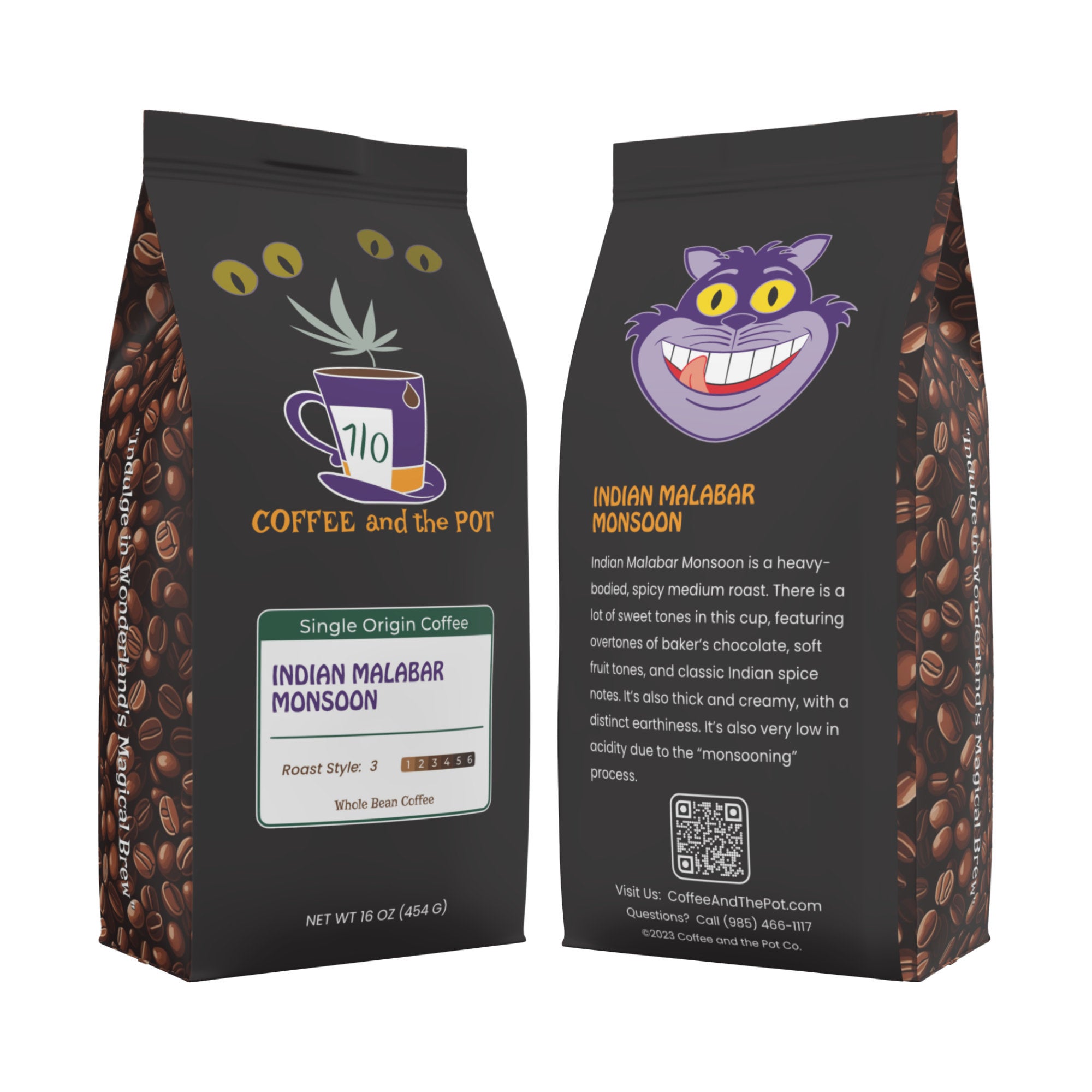 Indian Malabar Monsoon Single Origin Coffee Coffee and the Pot